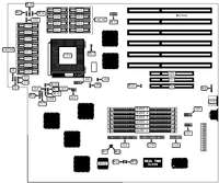 MICRONICS COMPUTERS, INC.   M5PE SYSTEM BOARD