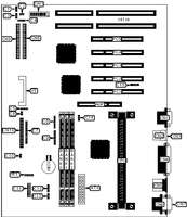SIEMENS NIXDORF   SYSTEM BOARD D1064