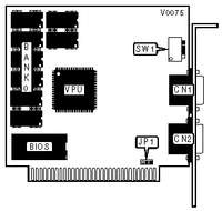 UNIDENTIFIED [CGA/EGA/Monochrome/VGA] SUPER VGA MODEL 1510T/1510W